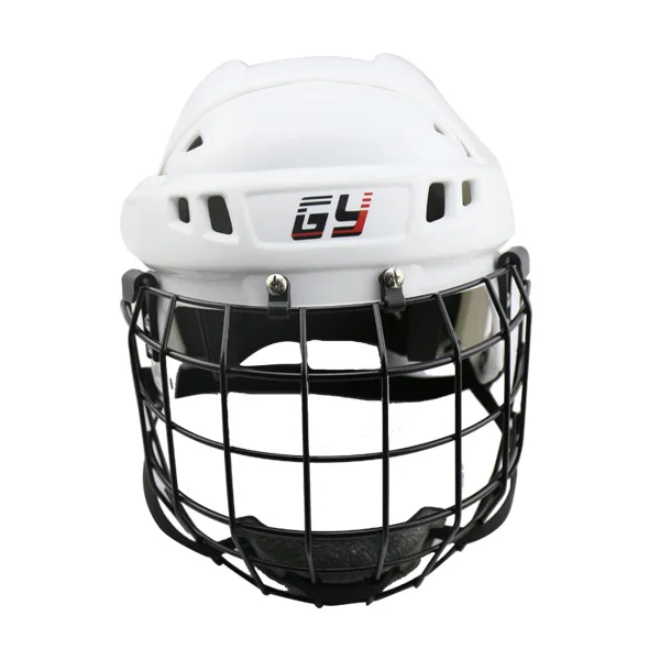 CE утверждение Хоккей шлем игрок Хоккейная маска с клеткой уход за кожей лица щит Бесплатная доставка