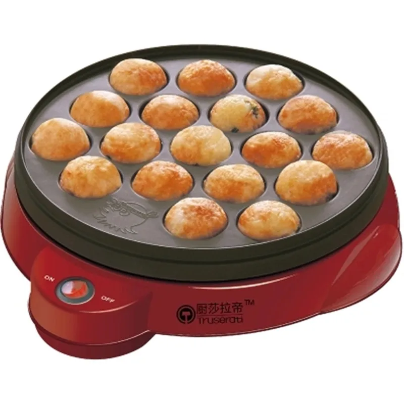 Kopen Takoyaki Machine non stick Octopus Met 18 Gaten Ballen Bakken Formulieren Mold Pan Thuis Octopus Bakken Machine Koken Gereedschap