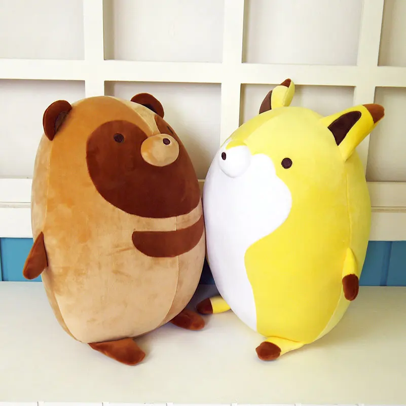 tanuki to kitsune plush