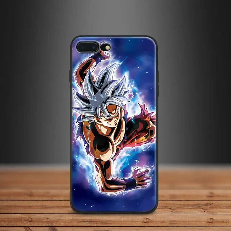 

Ultra Instinct Goku Dragon ball Super Soft Silicone Phone Case Cover Shell For Apple iPhone 5 5s Se 6 6s 7 8 Plus X XR XS MAX