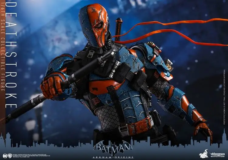 Полный набор 1/6 масштаб Бэтмен: Arkham Origins Deathstroke VGM30 фигурка игрушка Коллекционная фигурка кукла игрушки подарок с коробкой