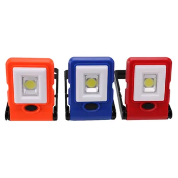 

Portable LED Flashlight Magnetic Work Light Rechargeable 360 Degree Stand Hanging Torch Lamp For Night Camping Work+USB Cable