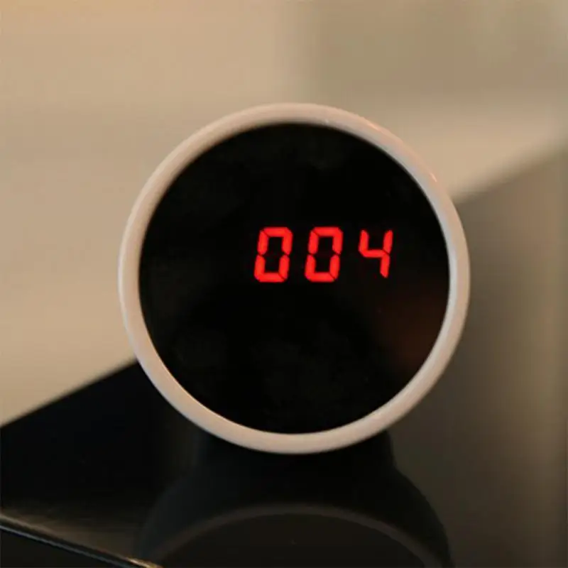

2018 Digital LED Electronic Alarm Clock Mini Desktop Clock Mirror Surface LED Clock Night Light
