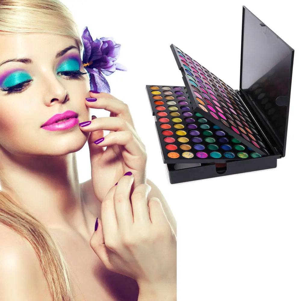 183 Colors Combo 3 Layers Makeup Palette Kit 168 Eyeshadow+15 Color