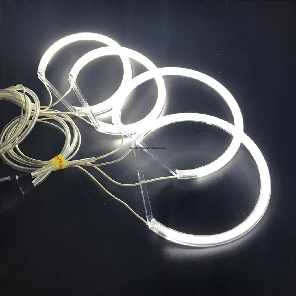HochiTech for BMW X5 E53 1999-2006 Ultra Bright Day Light DRL CCFL Angel Eyes Demon Eyes Kits Warm White Halo Ring HochiTech for BMW X5 E53 1999-2006 Ultra Bright Day Light DRL CCFL Angel Eyes Demon Eyes Kits Warm White Halo Ring
