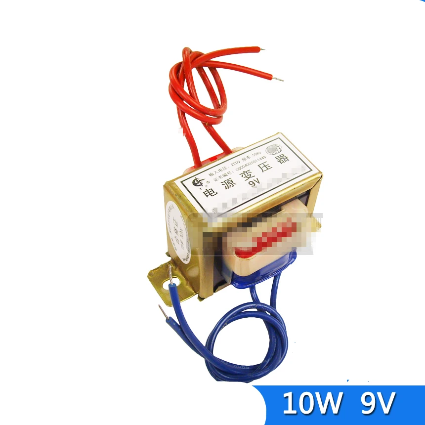

(1)EI 48*24 AC 6V 9V 12V 18V 24V Output Voltage 10W EI Ferrite Core Input 220V 50Hz Vertical Electric Single Power Transformer