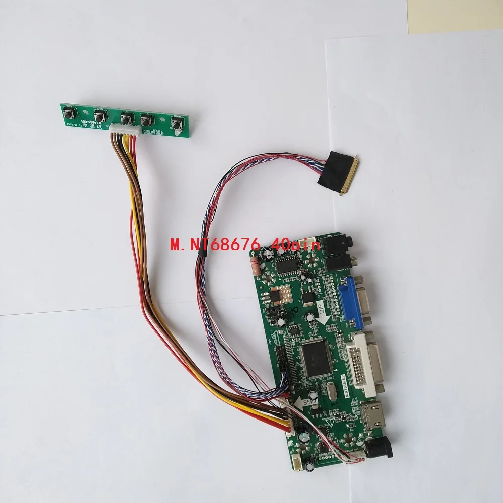 HDMI+DVI+VGA+Audio LCD Controller Board Driver Kit for LTN156AT19-001 1366X768