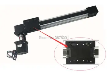 

MD40 Timing Belt Effective Stroke Lenght 100mm Linear Slide Module Guide Sliding Rail System +57 Nema 23 Stepper Motor CNC