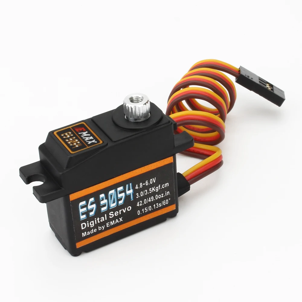 

Emax ES3054 17g Metal Gear DIgital Servo For F3A 3D Airplane Model instead Emax ES3154 high quality and better performance