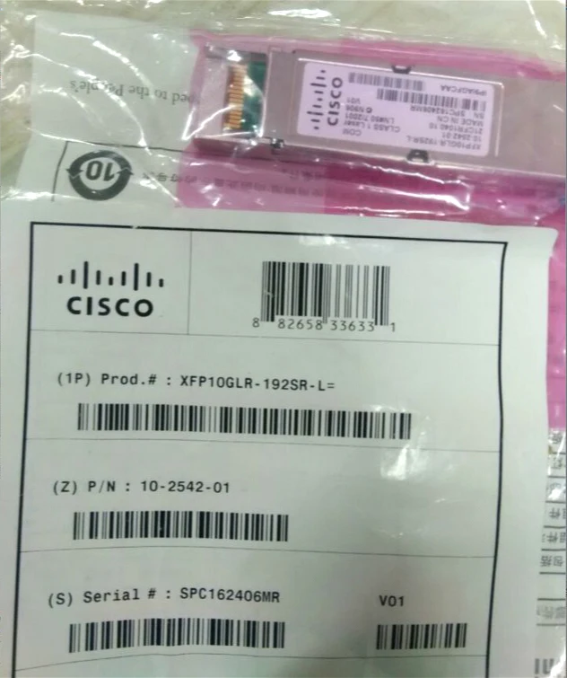

Original XFP10GLR-192SR-L XFP-10G-10KM fiber optical transceiver