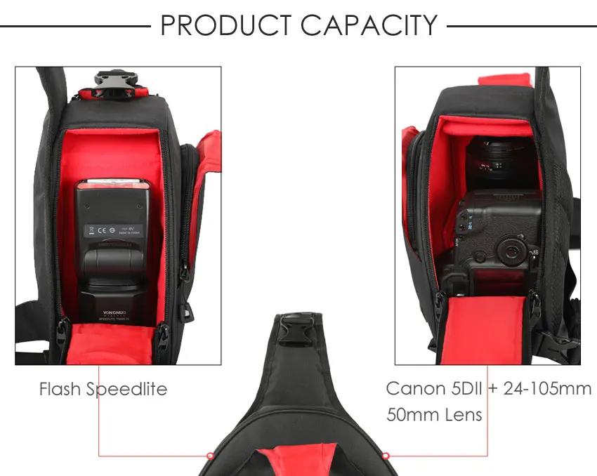 Холщовая Сумка на ремне через плечо треугольная камера видео фото штатив чехол водонепроницаемый w дождевик для Canon Nikon sony SLR