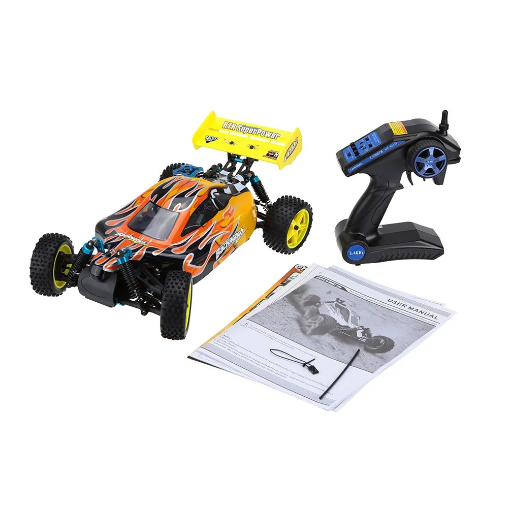 Бесплатная доставка HSP Baja 1/10 весы нитро мощность внедорожный Багги 4WD RC хобби