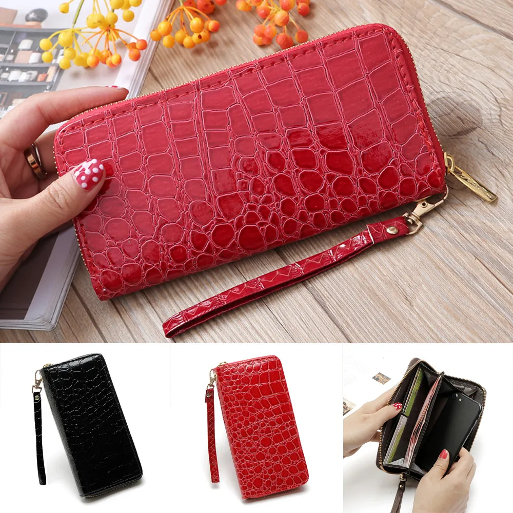 

Fashion Women Stone Road Wallet Coin Bag Purse Phone Bag
