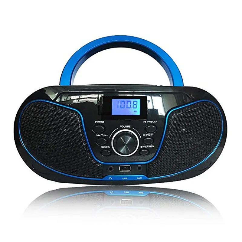 LONPOO CD Speaker Mini Portable CD Player Boombox