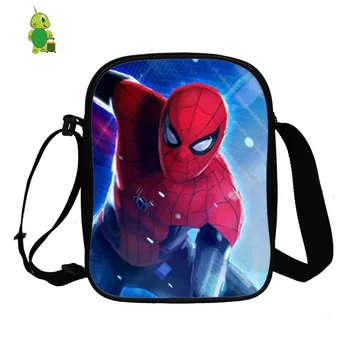 

Spider Man Far From Home Shoulder Bag Mini Messenger Bags Purses Handbags for Teenage Girls Boys Crossbody Travel Shoulder Bags