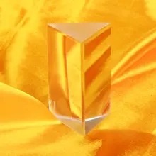 JFBL горячее обучение физике точности призма с оптическим стеклом