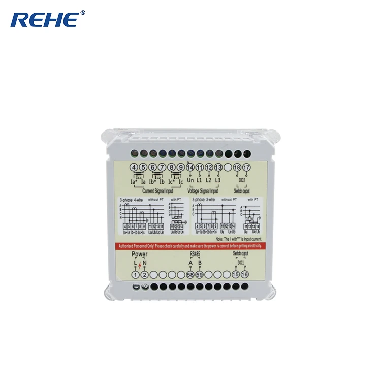 REHE RH-3UIF35S 96*96 мм цифровой комбинированный метр пять рядов светодиодный дисплей