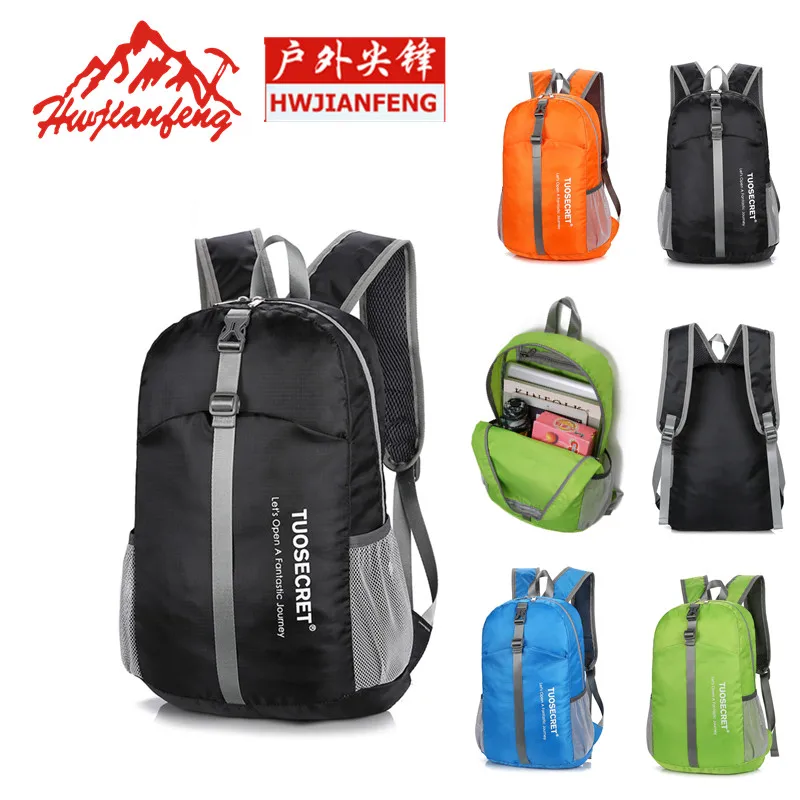 

Men Backpacks Casual Travel Camping Sports Bags Folding Backpack Women Rucksack School Bags For Teenager Mochila Sac A Dos