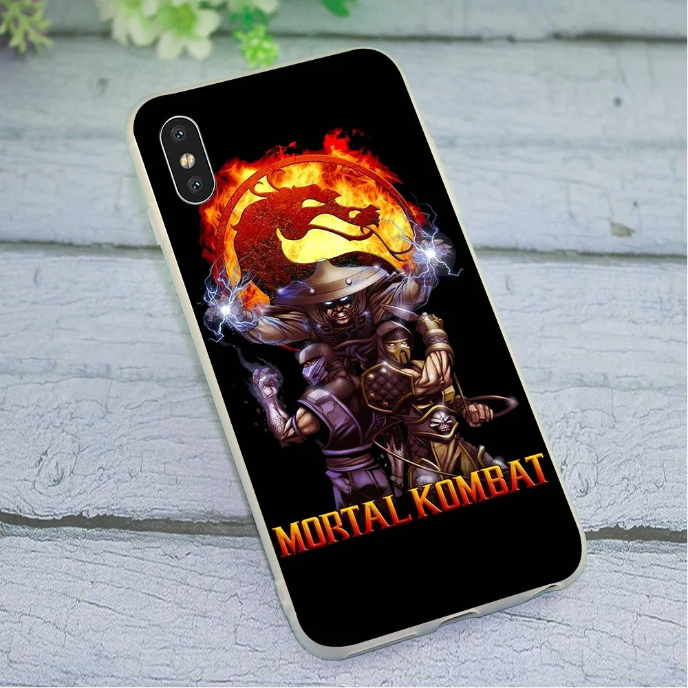 

Mortal Kombat Phone Case for iPhone 6 Cover 7 XR X 8 Plus 5 6S 5S SE Xs Max Skin