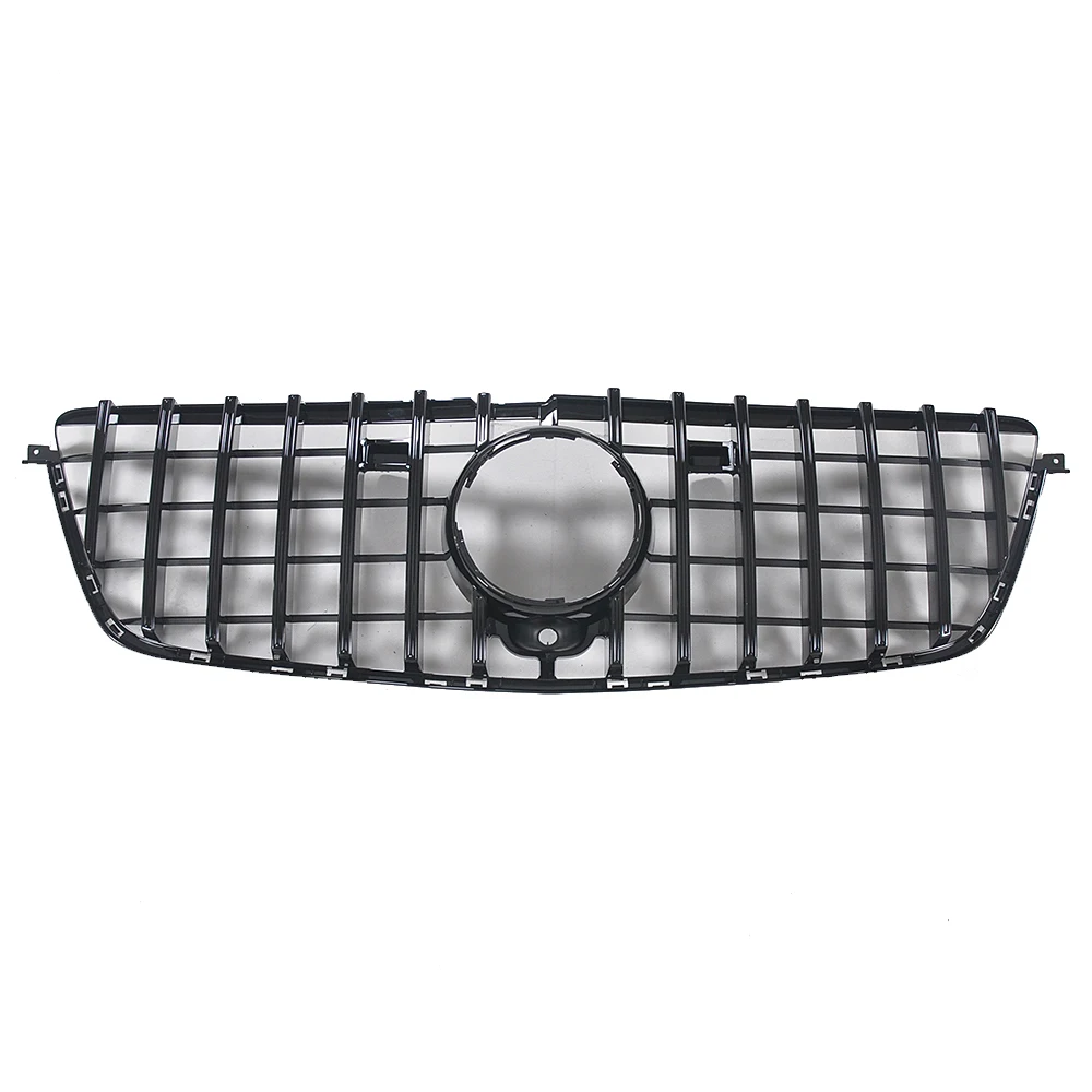 Автомобильный передний гриль SBAIREA X166 заменяемый для Benz GL Racing Grill GL500 GL550 GL65 верхняя