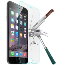 9 H закаленное Стекло защитный Плёнки для Apple IPhone 4 4S 5 5C 5S 6 6 Plus 6S 7 плюс 8 х Мобильный телефон Экран Защитная крышка