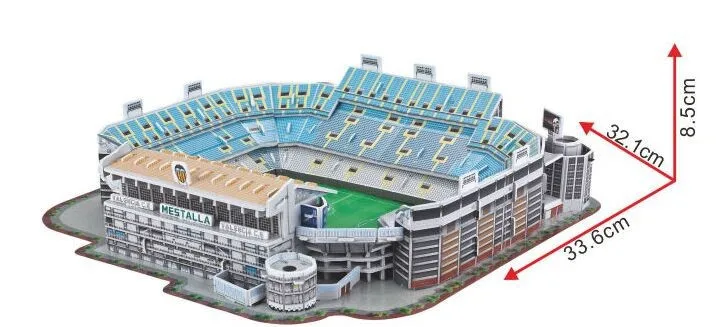 高評価のクリスマスプレゼント Valencia 3dスタジアムパズル バレンシアcf Puzzle Stadium 3d Cf その他 Labelians Fr