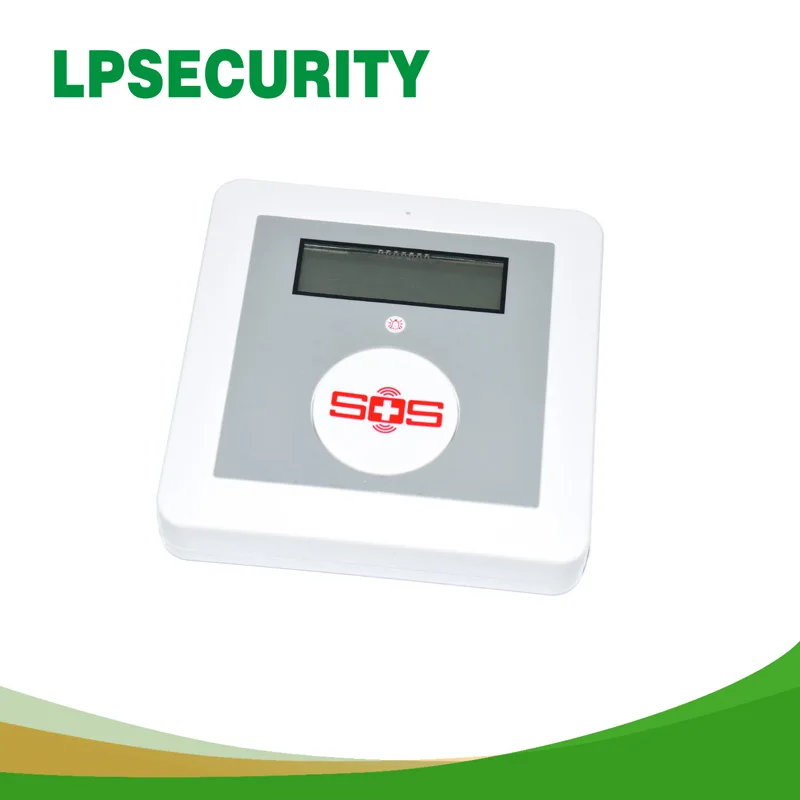 LPSECURITY GSM Senior Telecare Беспроводная SMS домашняя система охранной сигнализации с ЖК