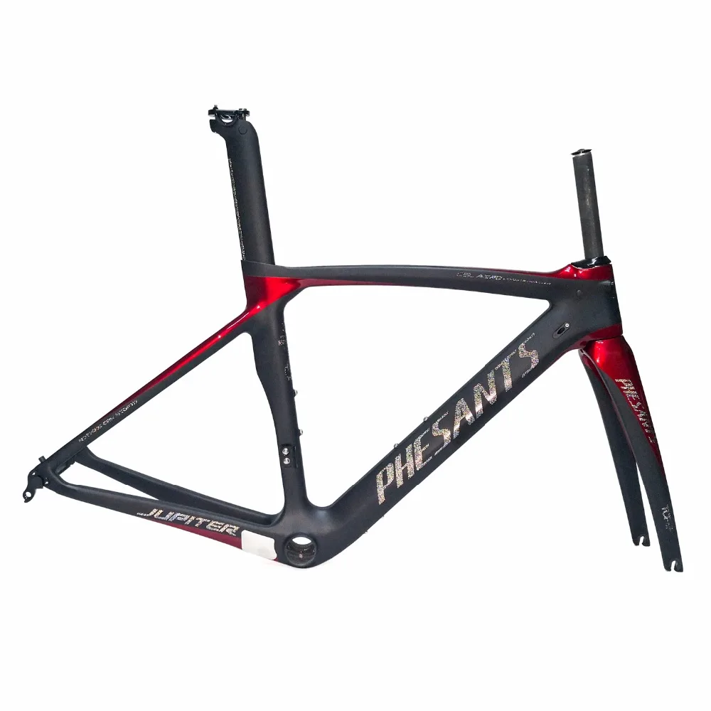 Discount 2019 New road bike carbon frame good quality and price clearance sale now UD Toray T1000 quadro de bicicleta DIY painting 2