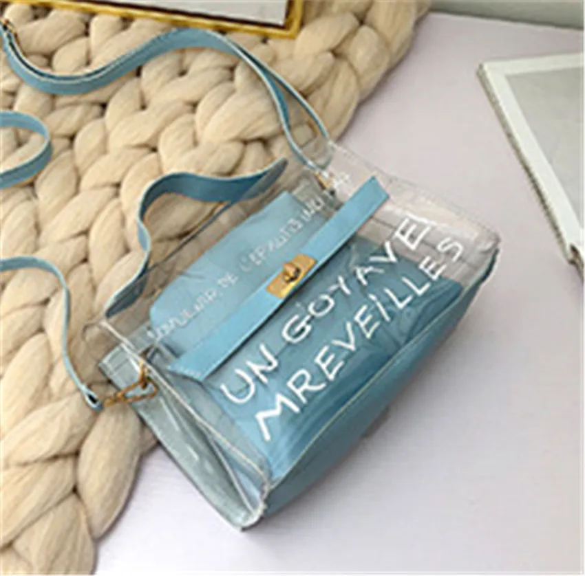 

Fairy Messenger Bag Chain Small Square Bag Single Shoulder Bag Jelly Packet Tide