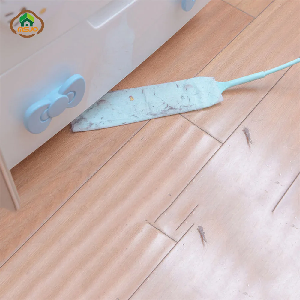 

MSJO Dust Brush Gap Long Handle Cleaning Brush Bathtub Duster For Sofa Bed Bottom Door Dirt Clip Non-woven HouseholdDust Remover