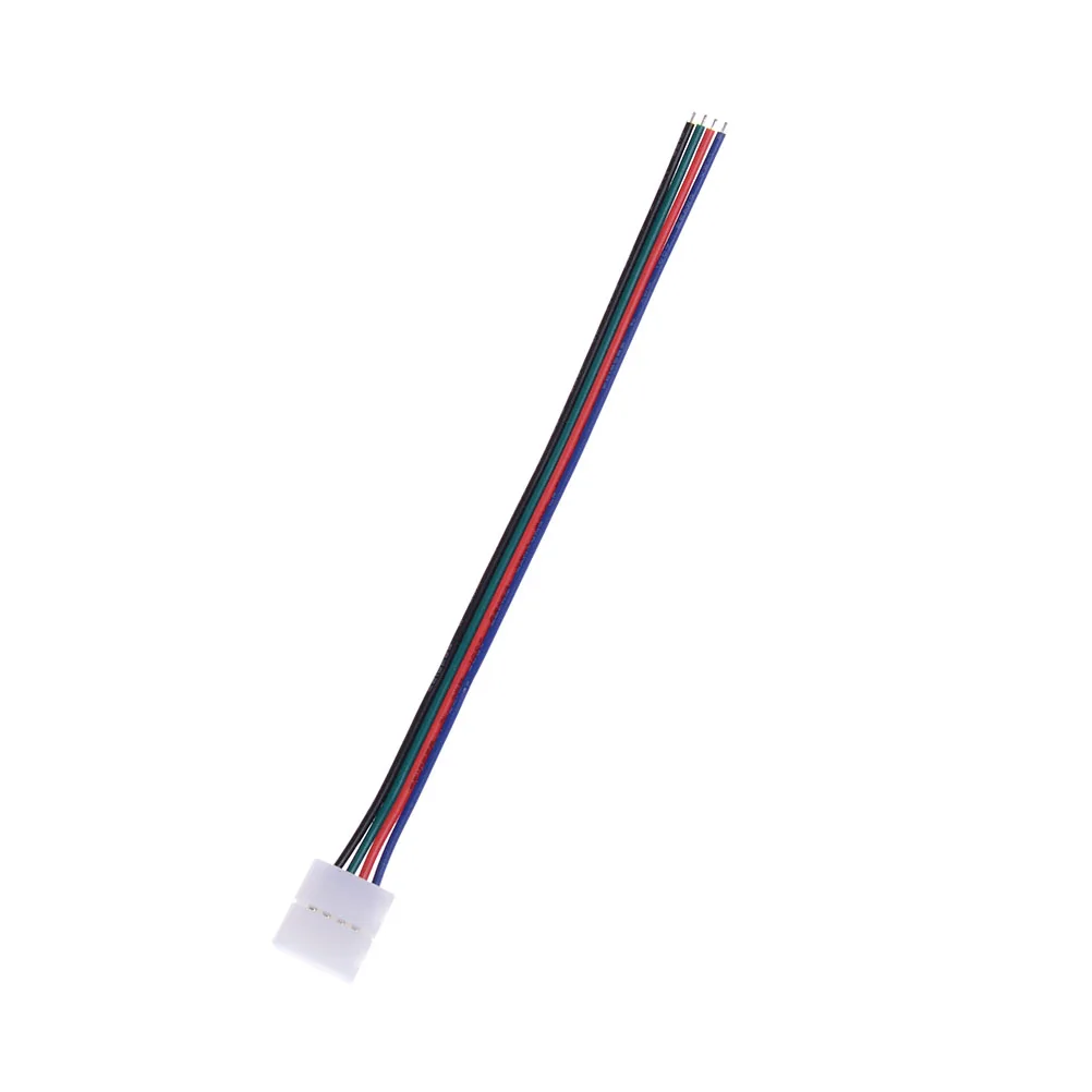 ZLinKJ 10 шт./лот мм 4 Pin RGB светодиодные ленты Разъем один разъем с кабелем для SMD LED 5050