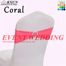 50 шт. в партии спандекс лайкра чехол для свадебного стула лента с пряжкой для свадебной вечеринки стул именинника украшения стул створки