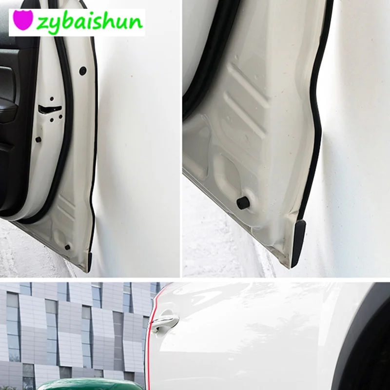 Universal 5 meter car door edge protection rubber seal for Volkswagen