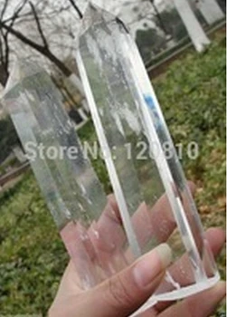 

SUIRONG---322+++2pcs BIG Natural rock quartz crystal point healing