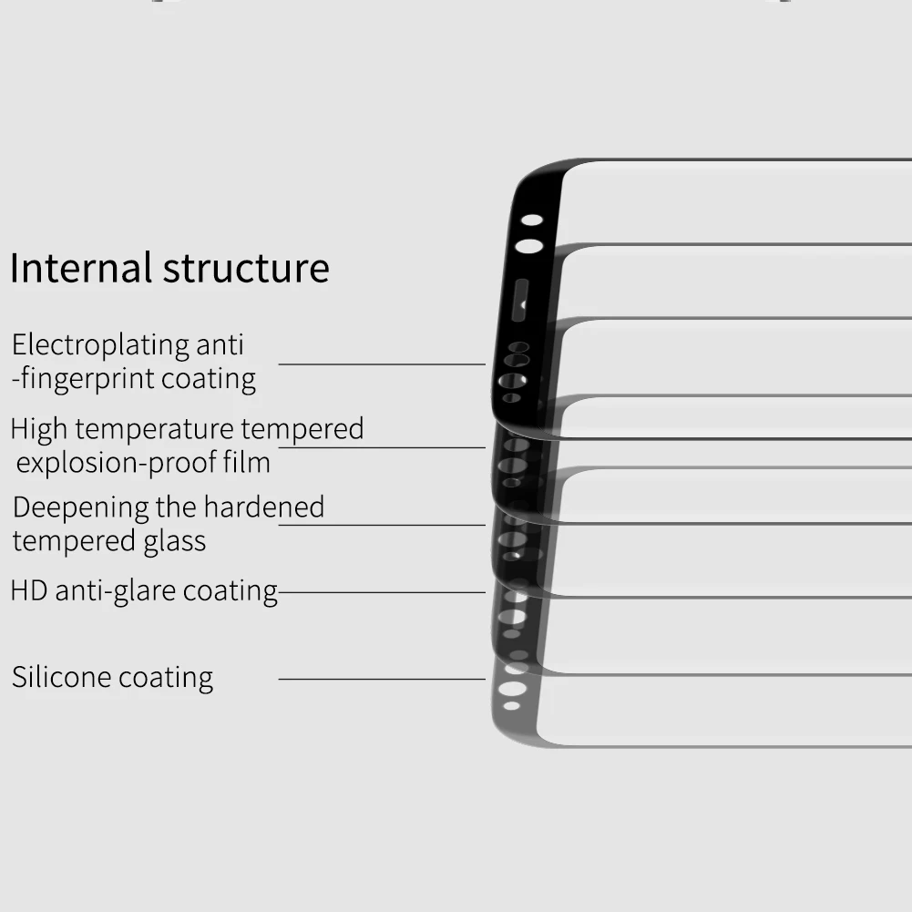 Стекло Nillkin для samsung Galaxy Note 9/8/S9 Plus, Защитное стекло для экрана, полное покрытие, Защитное стекло для samsung S9 Plus