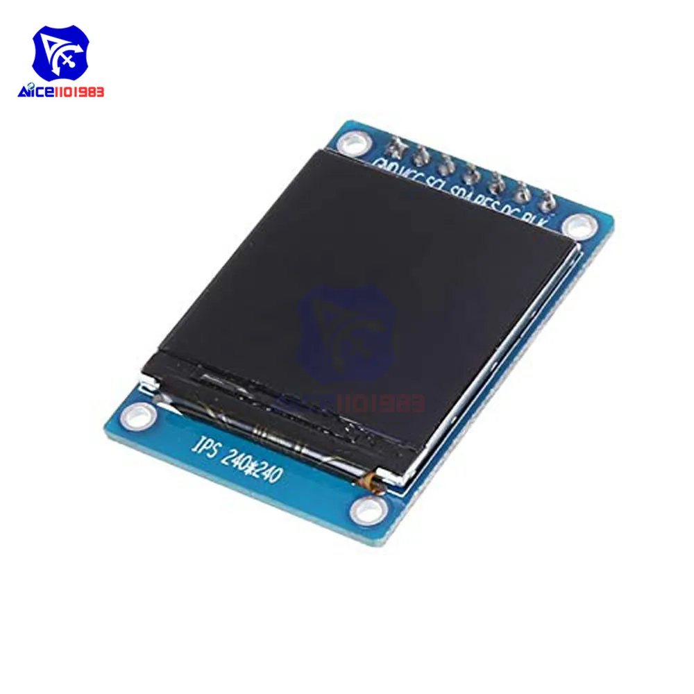 1 3 дюймовый TFT ЖК экран diymore модуль дисплея 240240 IPS полноцветный 7Pin интерфейс SPI ST7789