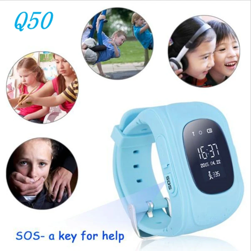 2016 Q50 GPS Tracker font b Watch b font For Kids SOS font b GSM b