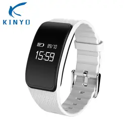 Смарт-браслет Bluetooth 4,0 smartband кровяное кислородное сердце ритм браслет с датчиком фитнес-часы для iOS Android телефонов