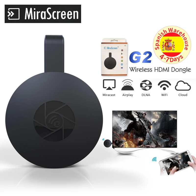 Mirascreen беспроводной 2,4G wifi дисплей ключ ТВ-приемник адаптер Miracast HDMI 1080P Airplay мульти монитор адаптер ТВ мелодия