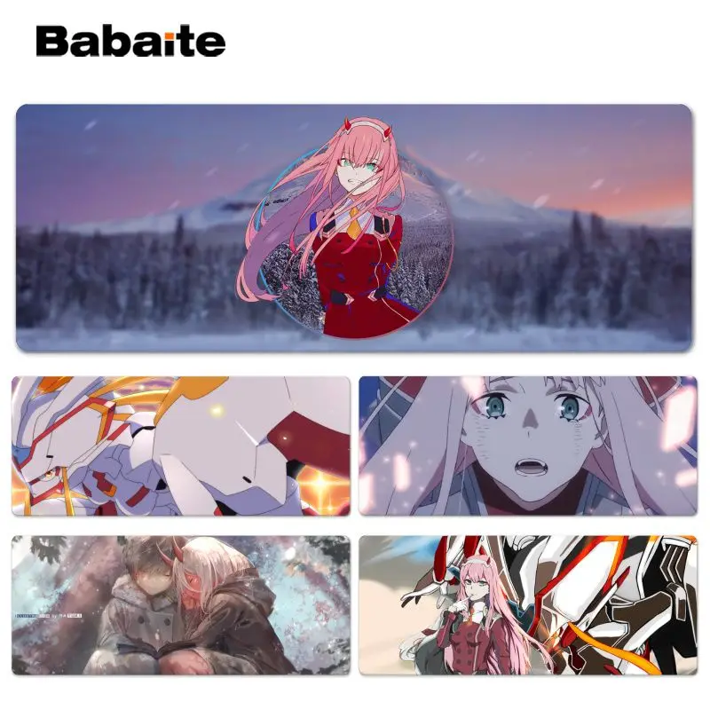 

Babaite Non Slip PC Darling in the FranXX Keyboard Gaming MousePads Size for 30x90cm 40x90cm Speed Mouse Pad
