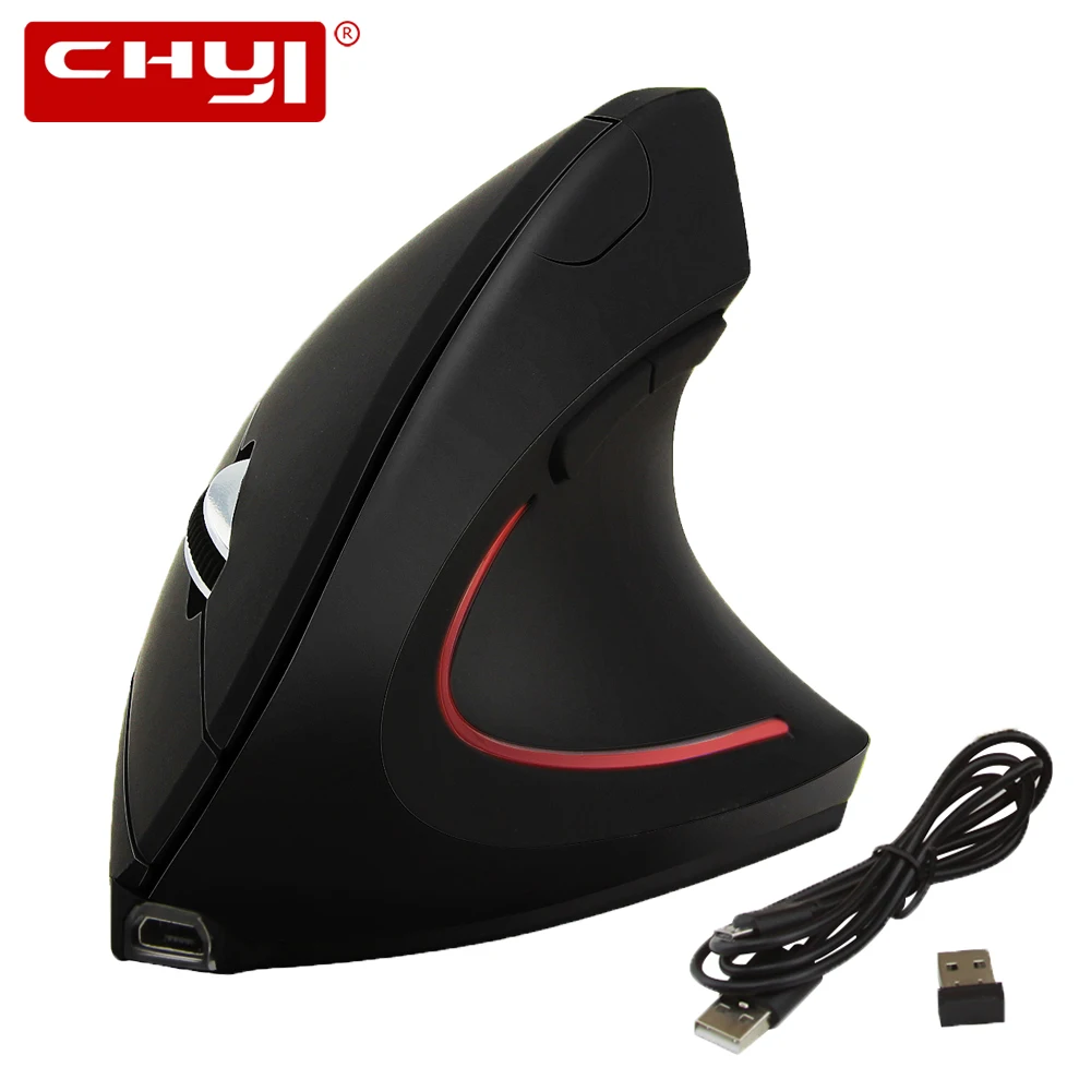 Wireless Mouse Optical Ergonomic Vertical Mouse 800/1200/1600 DPI