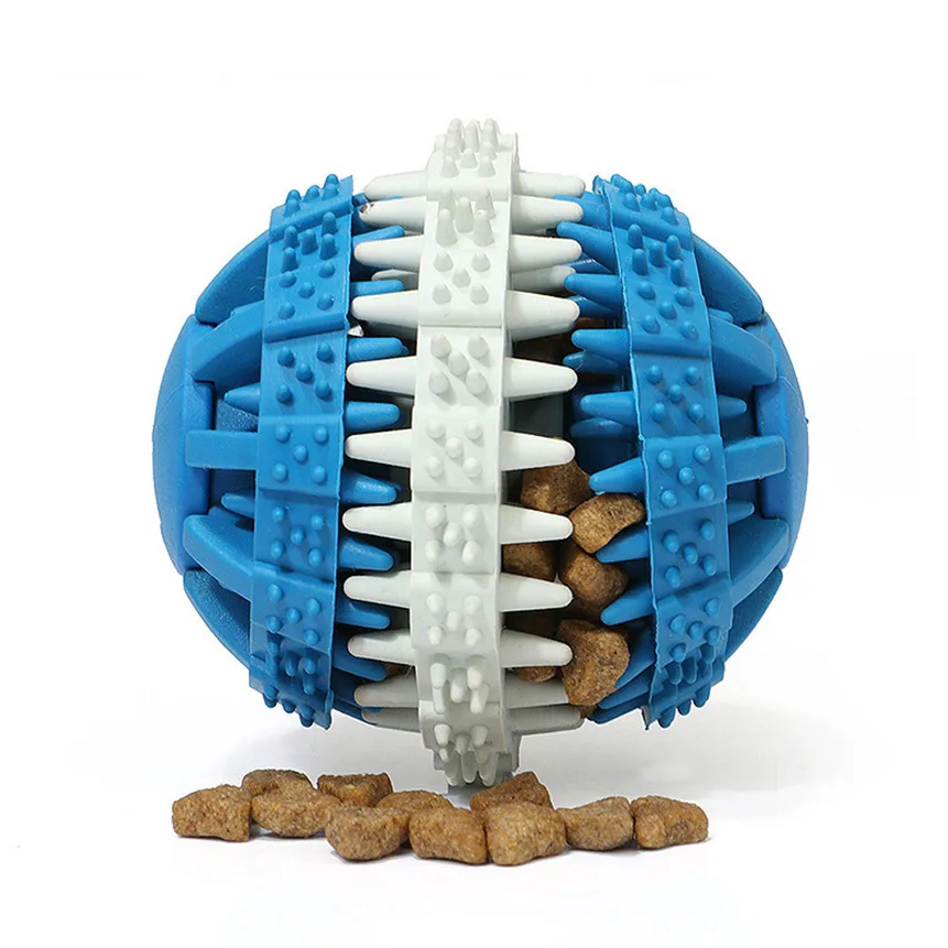 TAILUP Pet Dog Molar Ball Rubber Teeth Chew Toys Chew Ball Tooth