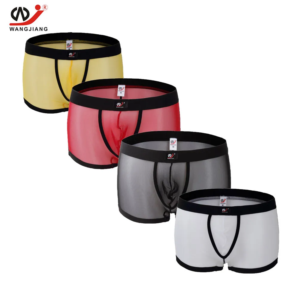 4 PACK Boxer Men Cotton Compression Underwear For Men Underpants