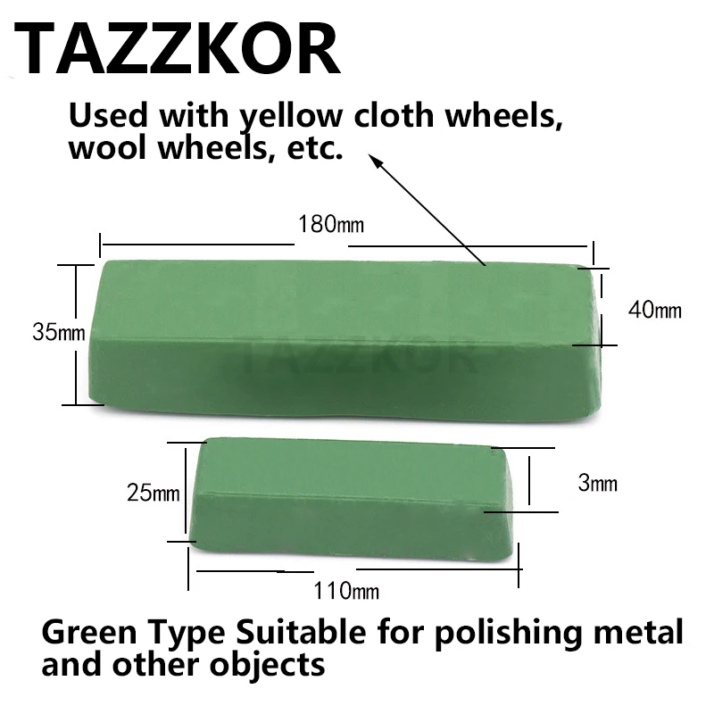 Ювелирная Полировочная паста из полировочной смеси заточной станок металлический Железный шлифовальный абразивный воск Полировочный уход инструменты 110x25x3