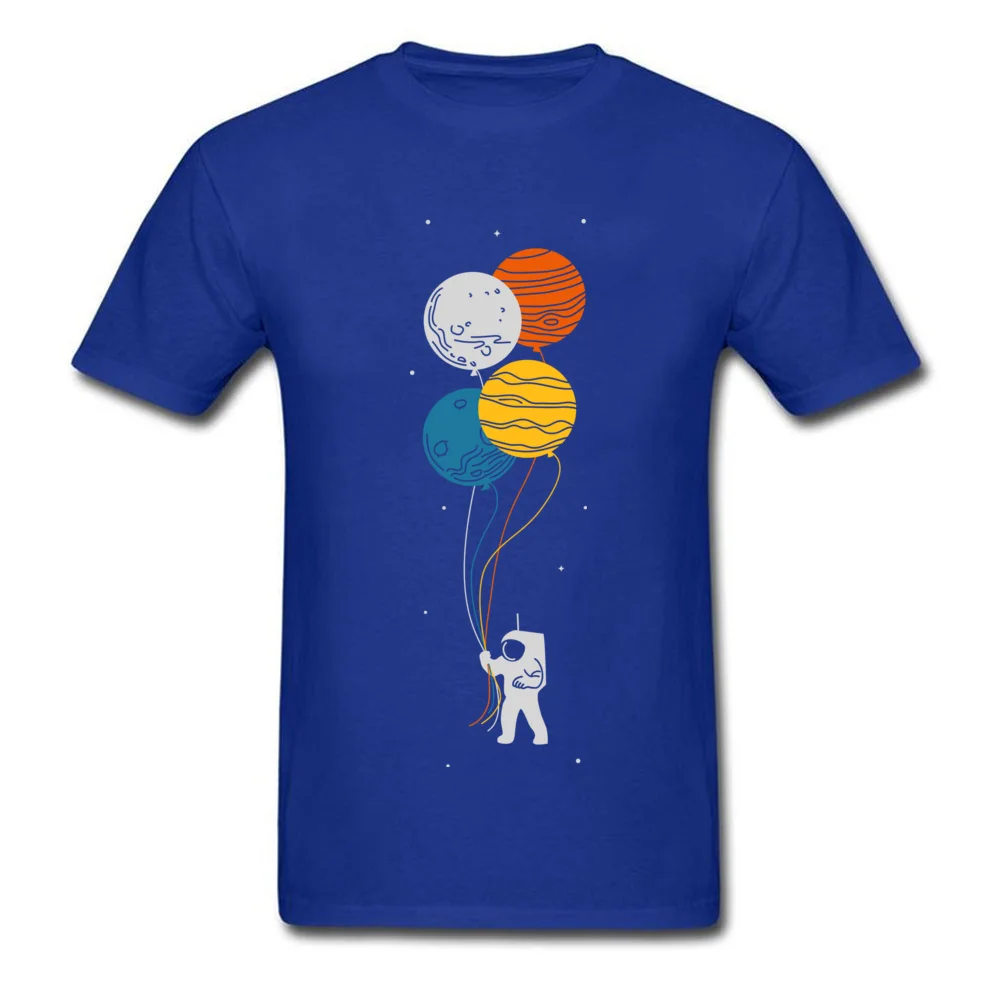 space oddity T-shirts Short Sleeve Classic Company Men's VALENTINE DAY Tops Shirt Classic T Shirt Crew Neck Pure Cotton space oddity blue