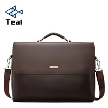 Модный деловой мужской портфель, кожаная сумка для ноутбука, повседневная мужская сумка, мужская сумка через плечо, Мужская офисная сумка-мессенджер