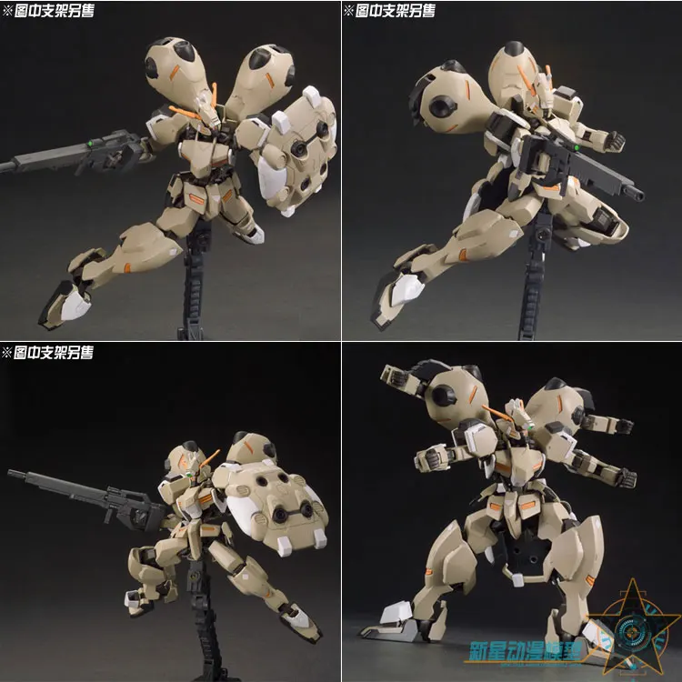 Оригинальный MG 1/144 Gundam модель железной крови сироты Barbatos Astaroth Vidar мобильный костюм дети игрушечные лошадки с держателем