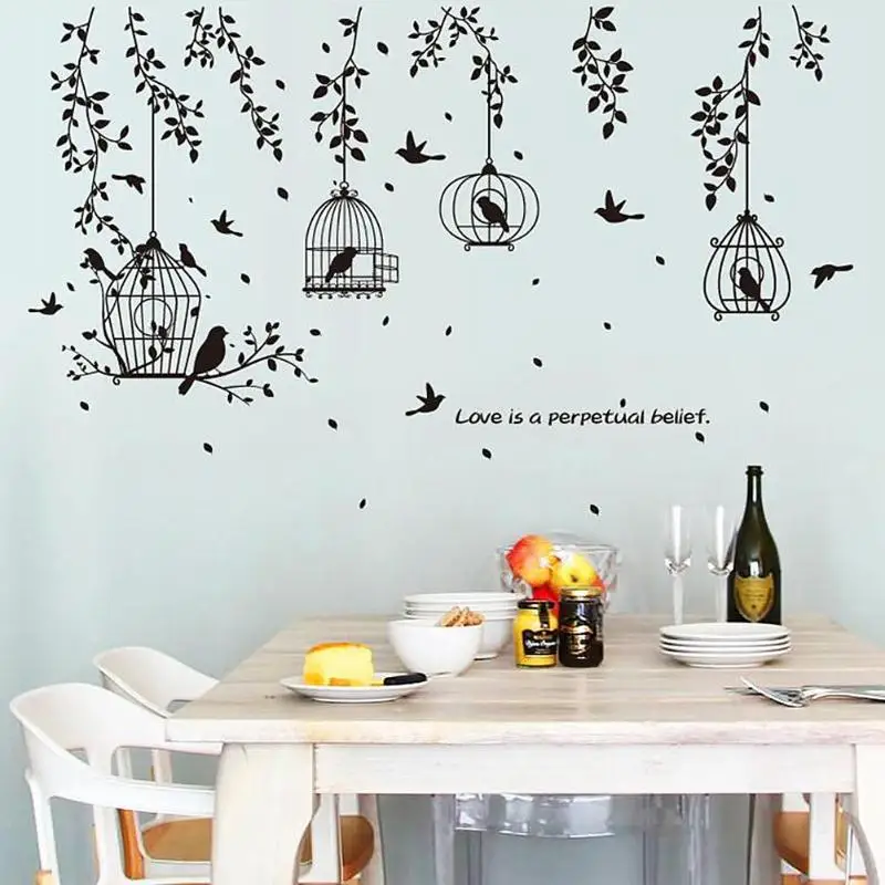 70x50cm DIY PVC Wall Decals Self Adhesive Removable Wall Decoration