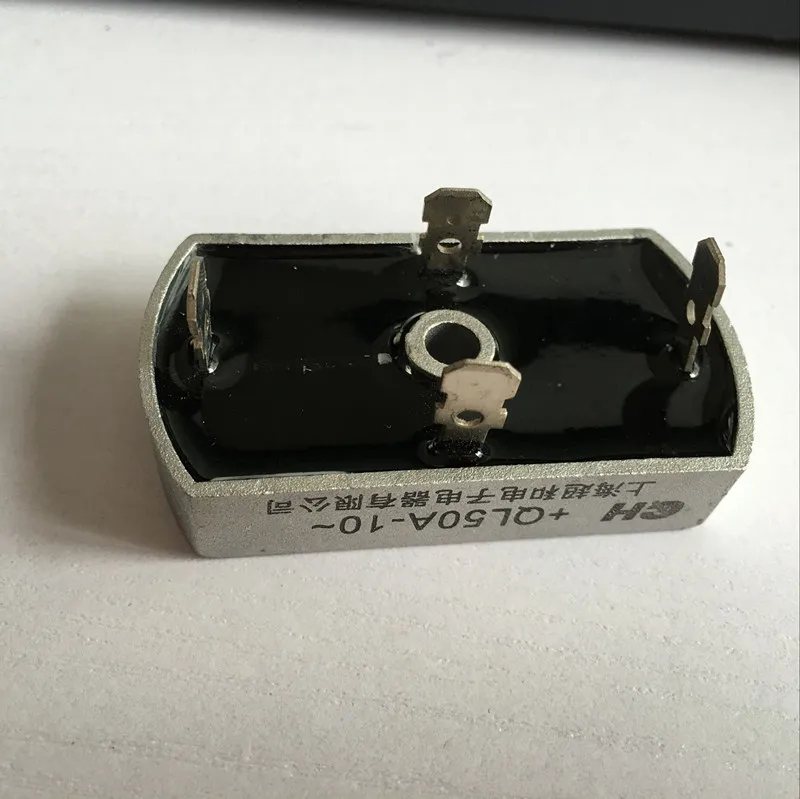

Single phase rectifier bridge QL50A 1000V Metal Case Bridge Rectifier 32*60mm