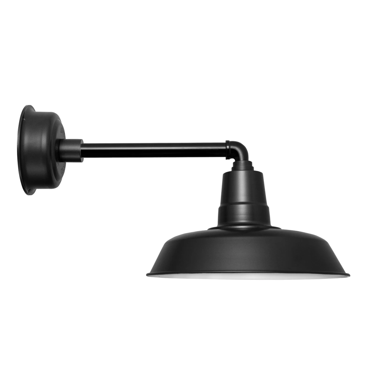 22 Metropolitan Oldage LED Barn Light in Matte Black